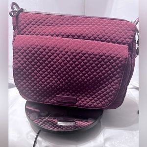 Vera Bradley Microfiber Carson Shoulder Bag. NWOT